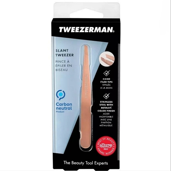 Tweezerman Rose Gold Slant Tweezer - Picture 3 of 16